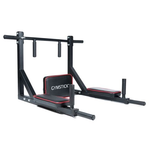 Gymstick 2-in1 Leuanveto & Dippiteline seinään