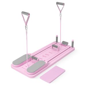 Pilates V Reformer Board, Pink Lotus